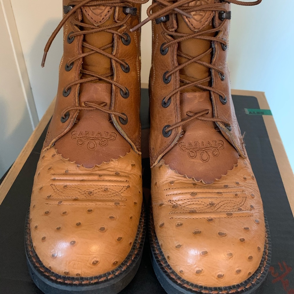 Ariat lace up boots